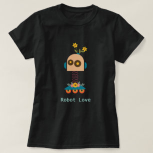 Niedliches Roboterdesign T-Shirt