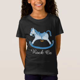 Niedliches Rockpferd bemalt Kinder T - Shirt