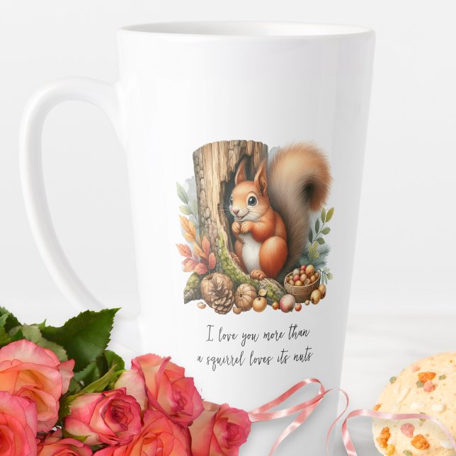 Niedliches romantisches Zitat Valentinstag Milchtasse (Von Creator hochgeladen)