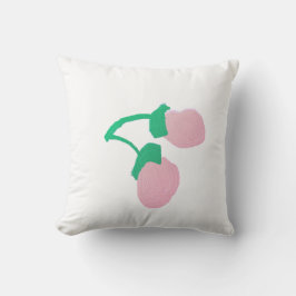 Niedliches rosa Berries Kissen Kissen Kissen