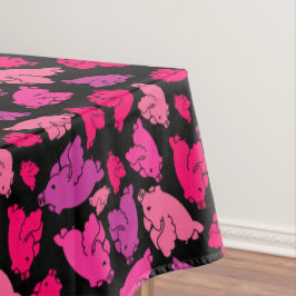 Niedliches rosa Muster Tischdecke