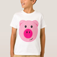 Niedliches rosa Schwein