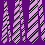 Niedliches rosa Streifen Muster Krawatte<br><div class="desc">Die niedliche Pink Stripes Pattern-Krawatte ist ein perfektes Geschenk für Weihnachten und Geburtstage.</div>