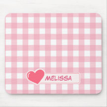 Niedliches rosa und weißes Karton