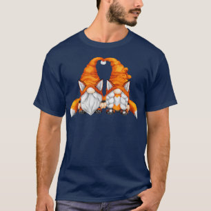 Niedliches Rot von Gnomen mit belebten Schwänzen f T-Shirt