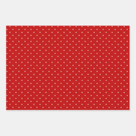 Niedliches Rotes Korallen Magenta Valentinstag Her Geschenkpapier Set