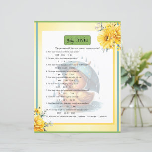Niedliches Rubber Duck Baby Shooting Trivia Game