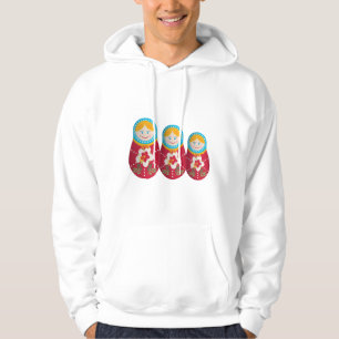 Niedliches Russisches Nesting Doll Matryoshka Grap Hoodie