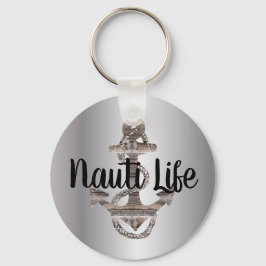 niedliches rustikales NAUTI LIFE-Skript | SCHLÜSSE Schlüsselanhänger