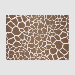 Niedliches Safari-Giraffenmuster Seidenpapier