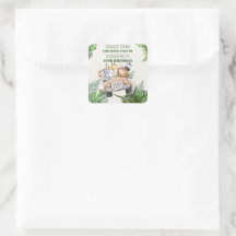 Niedliches Safari Wild Jungle Animal Gastgeschenk