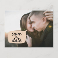 Niedliches Save the Date Zeichnen des Foto-Overlay