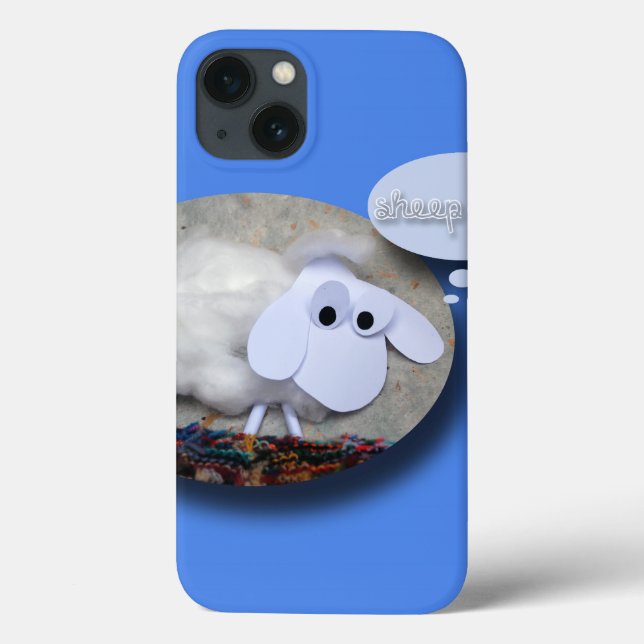 Niedliches Schaf Chinesisches Jahr Zodiac Birthday Case-Mate iPhone Hülle (Rückseite)