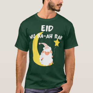 Niedliches Schaf Eid Mubaahrak Eid mubarak Eid al  T-Shirt