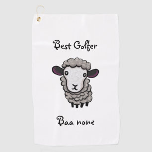 niedliches Schaf Golfhandtuch