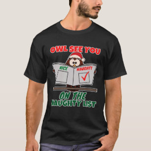 Niedliches Schaf sieht Sie auf der schmutzigen Lis T-Shirt