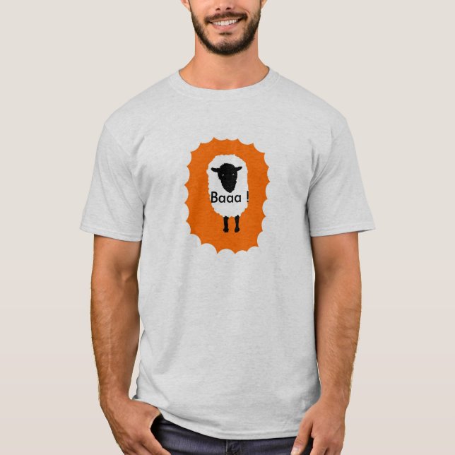 Niedliches Schaft-shirt T-Shirt (Vorderseite)