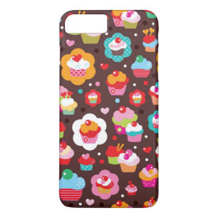 Niedliches Schalen-Kuchen-Muster Case-Mate iPhone Hülle