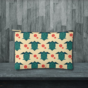 Niedliches Schildkrötenmuster Zubehörtasche