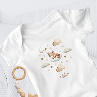 Niedliches Schlafen Baby Strampler