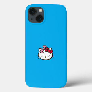 Niedliches Schlafen Kitty iPhone Case