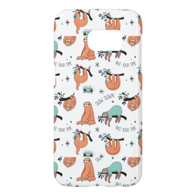 Niedliches Schlitzmuster Case-Mate Samsung Galaxy Hülle (Rückseite)