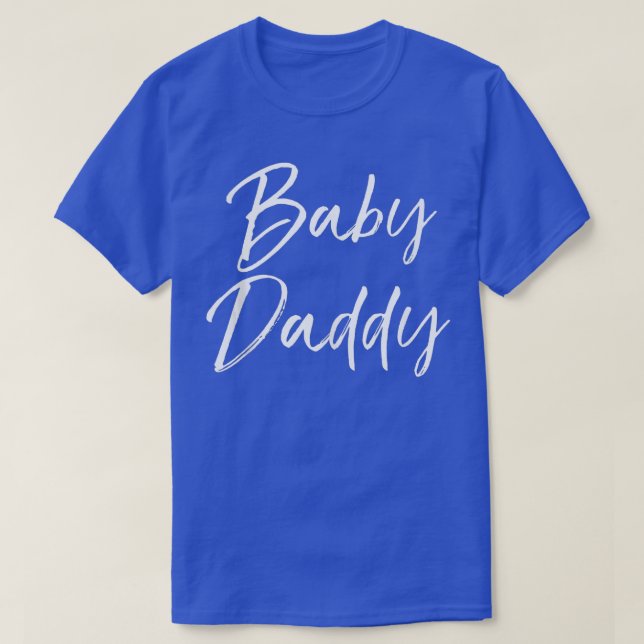 Niedliches Schwangerschaftsgeschenk für Männer Fun T-Shirt (Design vorne)