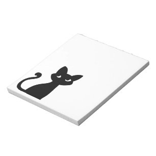 NIEDLICHES SCHWARZES KNOTE PAD STATIONERY NOTIZBLOCK