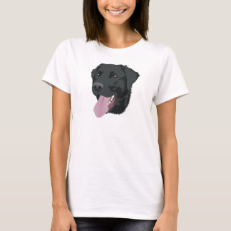 Niedliches Schwarzes Labor T-Shirt