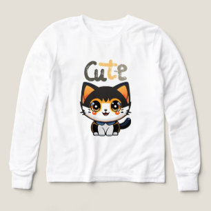 Niedliches Schwarzkatzendesign  Katzenliebhaber   