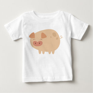 Niedliches Schwein Baby T-shirt
