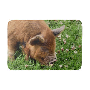 NIEDLICHES SCHWEIN BADEMATTE