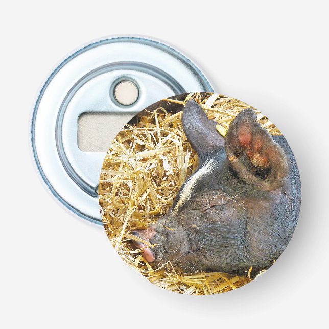 NIEDLICHES SCHWEIN FLASCHENÖFFNER (Vorderseite)