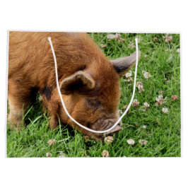 NIEDLICHES SCHWEIN GROßE GESCHENKTÜTE