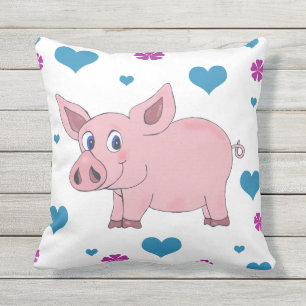 Niedliches Schwein-Kissen Kissen
