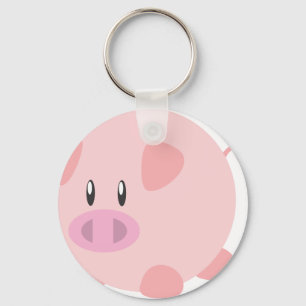 Niedliches Schwein-T-Shirt, Shirts, Schlüsselanhänger