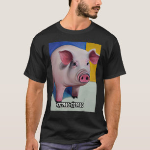 Niedliches Schweinefleisch Oink Oink 45 T-Shirt