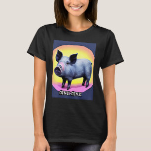 Niedliches Schweinefleisch Oink Oink_9 T-Shirt