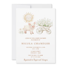 Niedliches Schweinegreifer-Kinderdusche