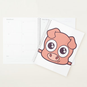Niedliches Schweineklima Planer