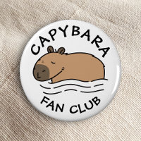 Niedliches Schwimmen Capybara Personalisiert
