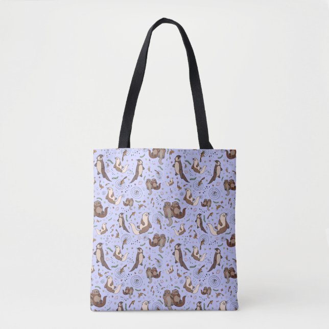 Niedliches Sea Otter Totbeutel Tasche (Vorderseite)