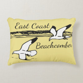 Niedliches Seagull Beach East Coast Beachcomber Ki Dekokissen