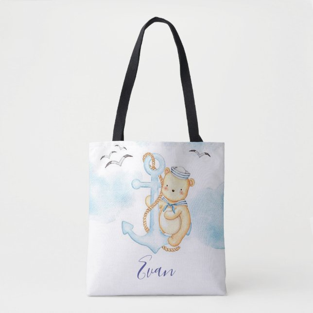 Niedliches Seemännchen Tasche (Vorderseite)