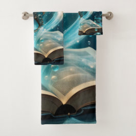 Niedliches Seepferd Badhandtuch Set