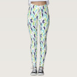Niedliches Seepferd Muster Leggings<br><div class="desc">Girly und chic Obstmuster.</div>