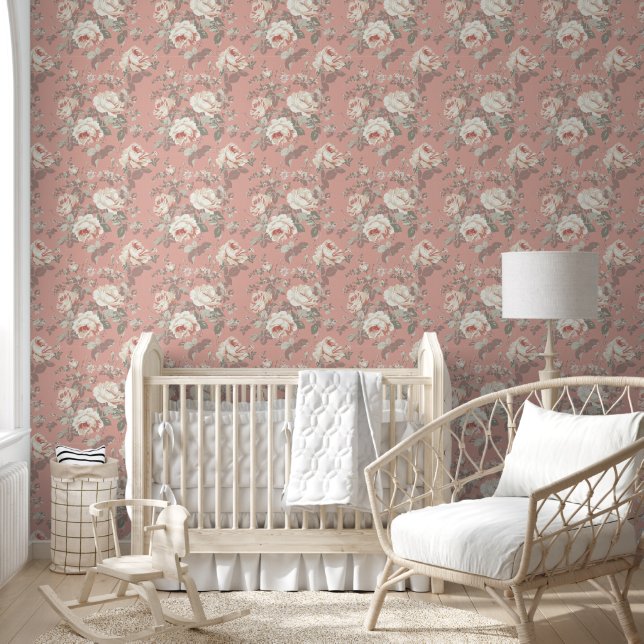 Niedliches Shabby Chic Tapete (Kinder)
