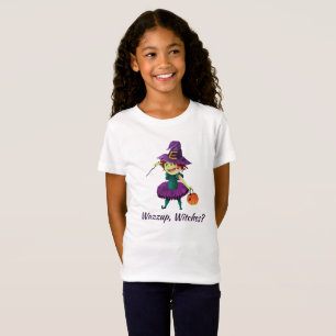 Niedliches Shirt des Wazzup Hexe-Kostüm- 