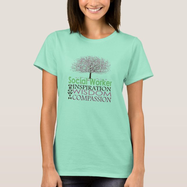 Niedliches Shirt für Sozialarbeiter (Vorderseite)