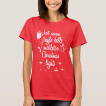 Niedliches Shirt Weihnachten T-Shirt Frauen Urlaub